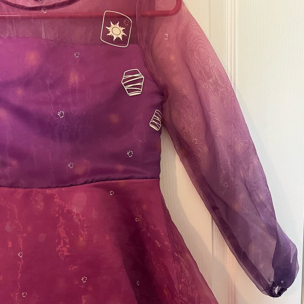 Disney Purple Kids Casual Dress - Picture 4 of 10